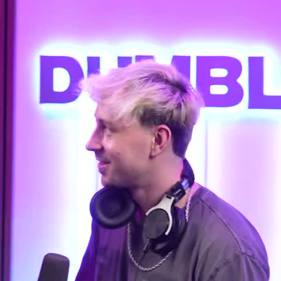 Gregg in the Dumblit studio